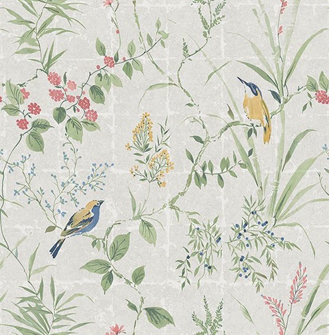 Imperial Grey Garden Chinoiserie