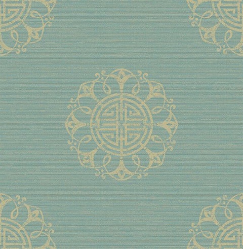 Lien Turquoise Fountain Medallion