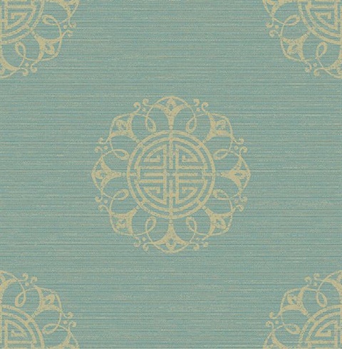 Lien Turquoise Fountain Medallion