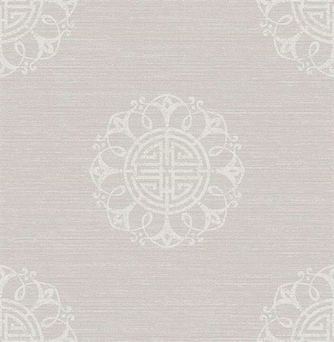 Lien Grey Fountain Medallion
