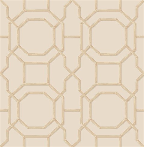 Summer Beige Trellis