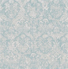 Lotus Sky Damask