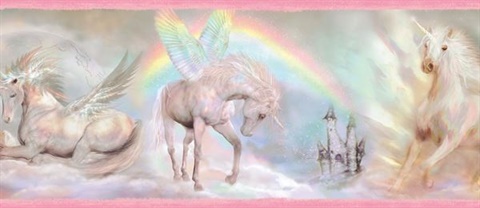 Farewell Pink Unicorn Dreams Portrait