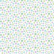Delilah Purple Mod Flower Toss