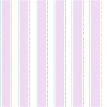 Gatsby Purple City Scape Stripe