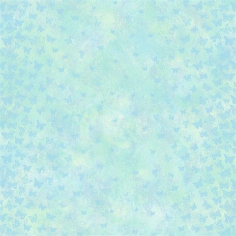 Lucy Blue Butterfly Ombre Column