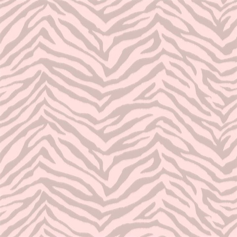 Mia Pink Faux Zebra Stripes