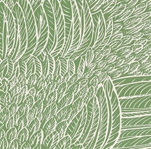 Featherfest Green Leaf