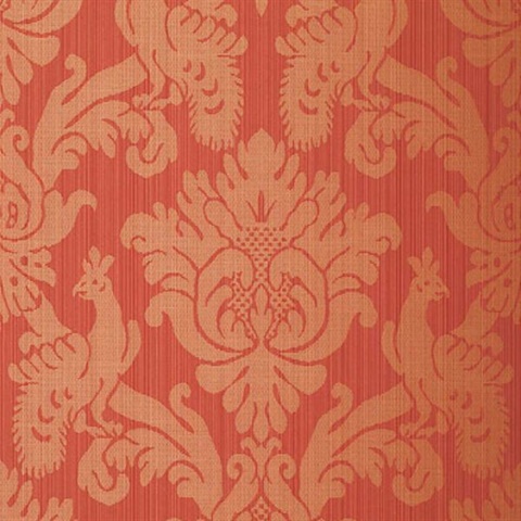 Valette Strie Damask Garnet