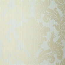 Valette Strie Damask Robins Egg