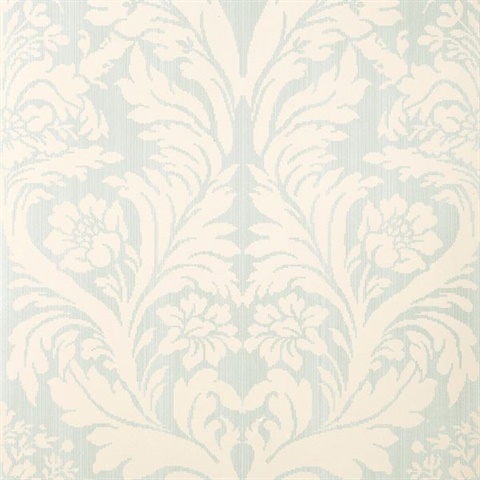 Rozzano Damask Seafoam