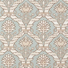 Siena Damask Aqua