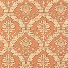 Siena Damask Terracotta