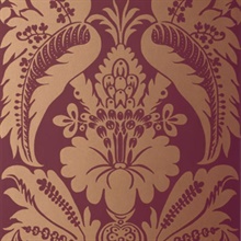 Montebello Damask Mahogany