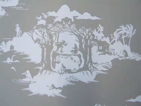 Peter Pan Neverland White on Slate