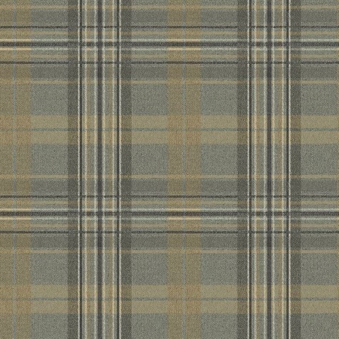 Austin Charcoal Plaid