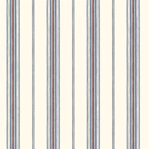 Cooper White Cabin Stripe