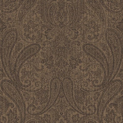 Ludlow Chocolate Paisley