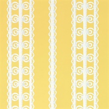 Wicker Stripe Lemon Blossom