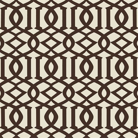 Imperial Trellis II Java & Cream