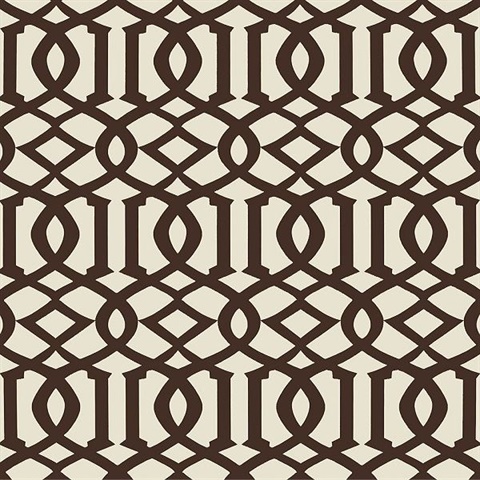 Imperial Trellis II Java & Cream