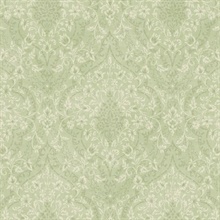Essex Green Lacey Damask