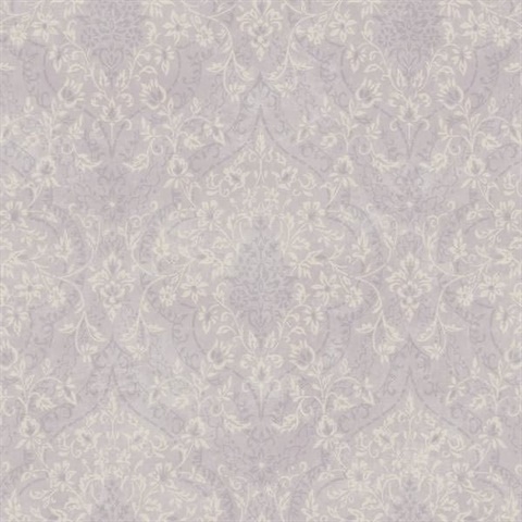 Essex Lavender Lacey Damask