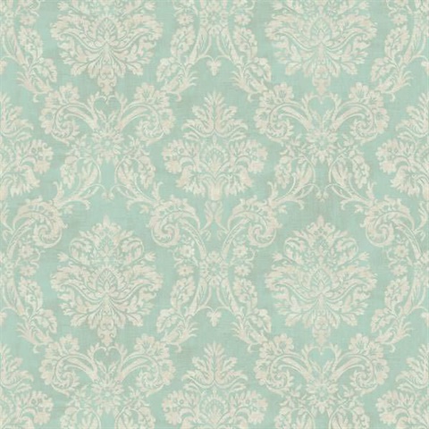 Kent Aqua Garden Damask