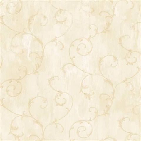 Mimosa Beige Scroll