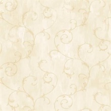 Mimosa Beige Scroll