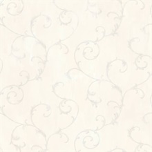 Mimosa Lavender Scroll