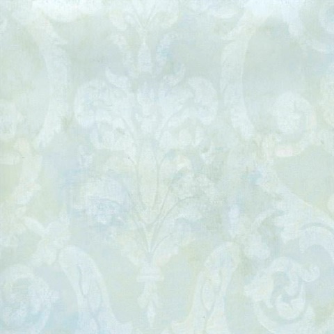 Penshurst Blue Tearose Damask