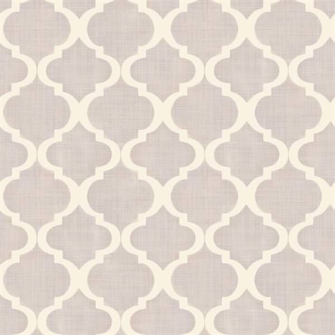 Tabitha Lavender Watercolor Quatrefoil