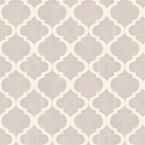 Tabitha Lavender Watercolor Quatrefoil