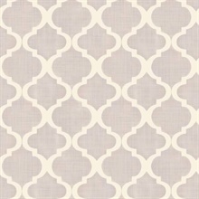 Tabitha Lavender Watercolor Quatrefoil