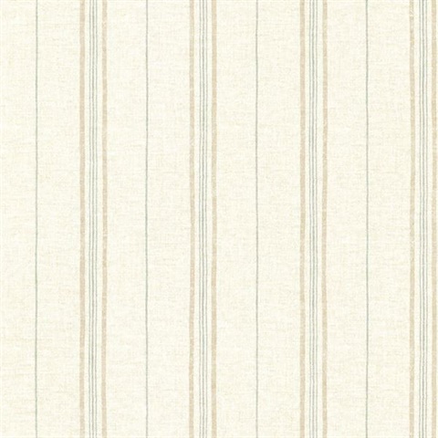 Calais Sage Grain Stripe