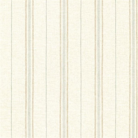 Calais Sage Grain Stripe