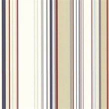 Cape Elizabeth Red Lookout Stripe