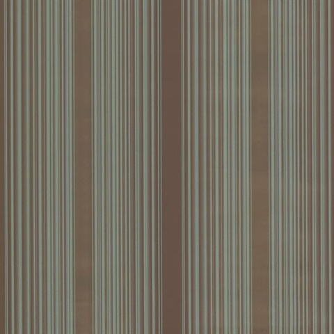Casco Bay Turquoise Ombre Pinstripe