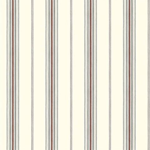 Jonesport Cream Cabin Stripe