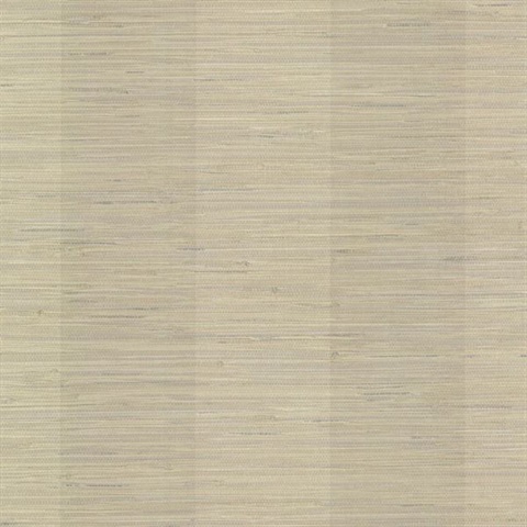 Oakland Pewter Grasscloth Stripe