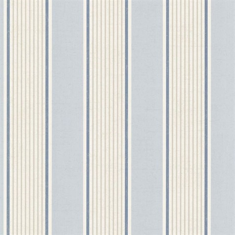 Steuben Navy Turf Stripe
