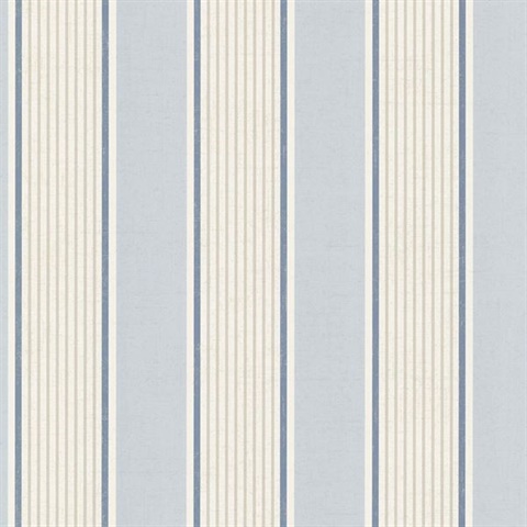 Steuben Navy Turf Stripe