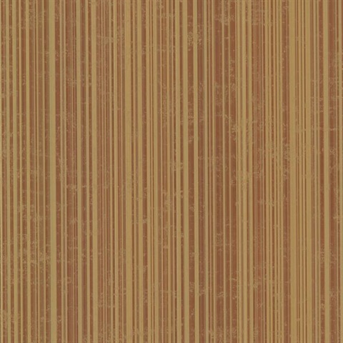 Wells Burnt Sienna Candy Stripe