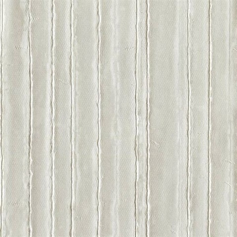 Optic White Metallic Faux Vintage Tin Wallpaper