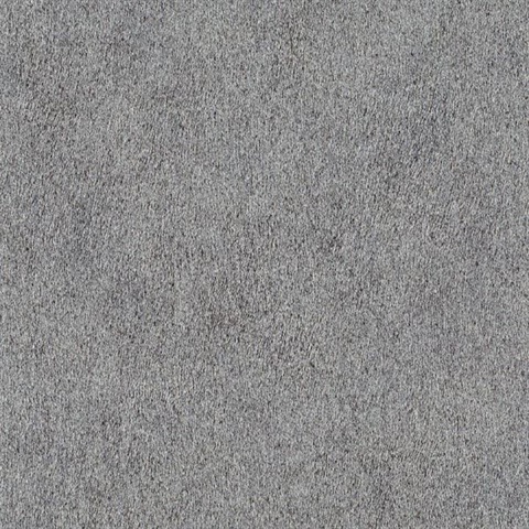 Fur Like Textured Silvery Black