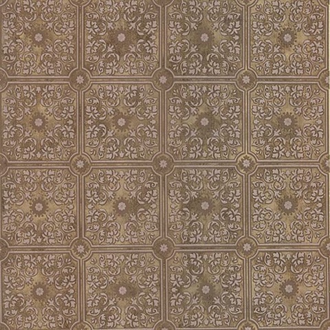 Sabrina Light Brown Tin Ceiling