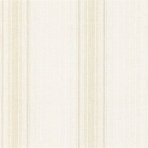 Natuche Taupe Linen Stripe