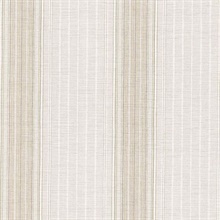 Natuche Light Grey Linen Stripe