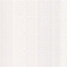 Sabrina White Tin Ceiling